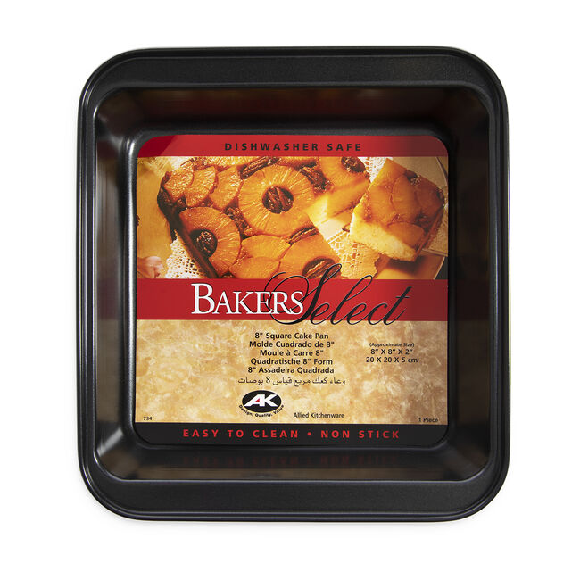 Bakers Select Square Cake Tin 8"